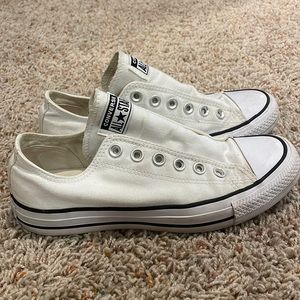 Converse no lace sneakers size women’s 7